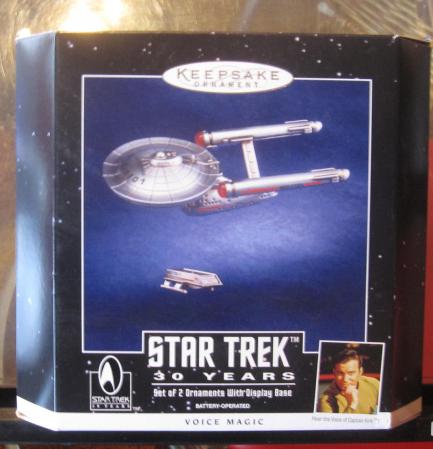 30th Anniversary Star Trek 2 Ornaments