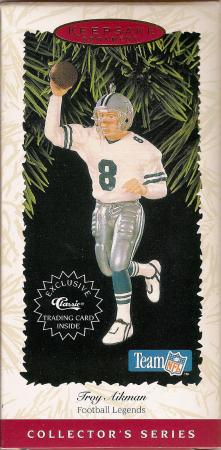 Troy Aikman Football Legends #2 1996 Ornament